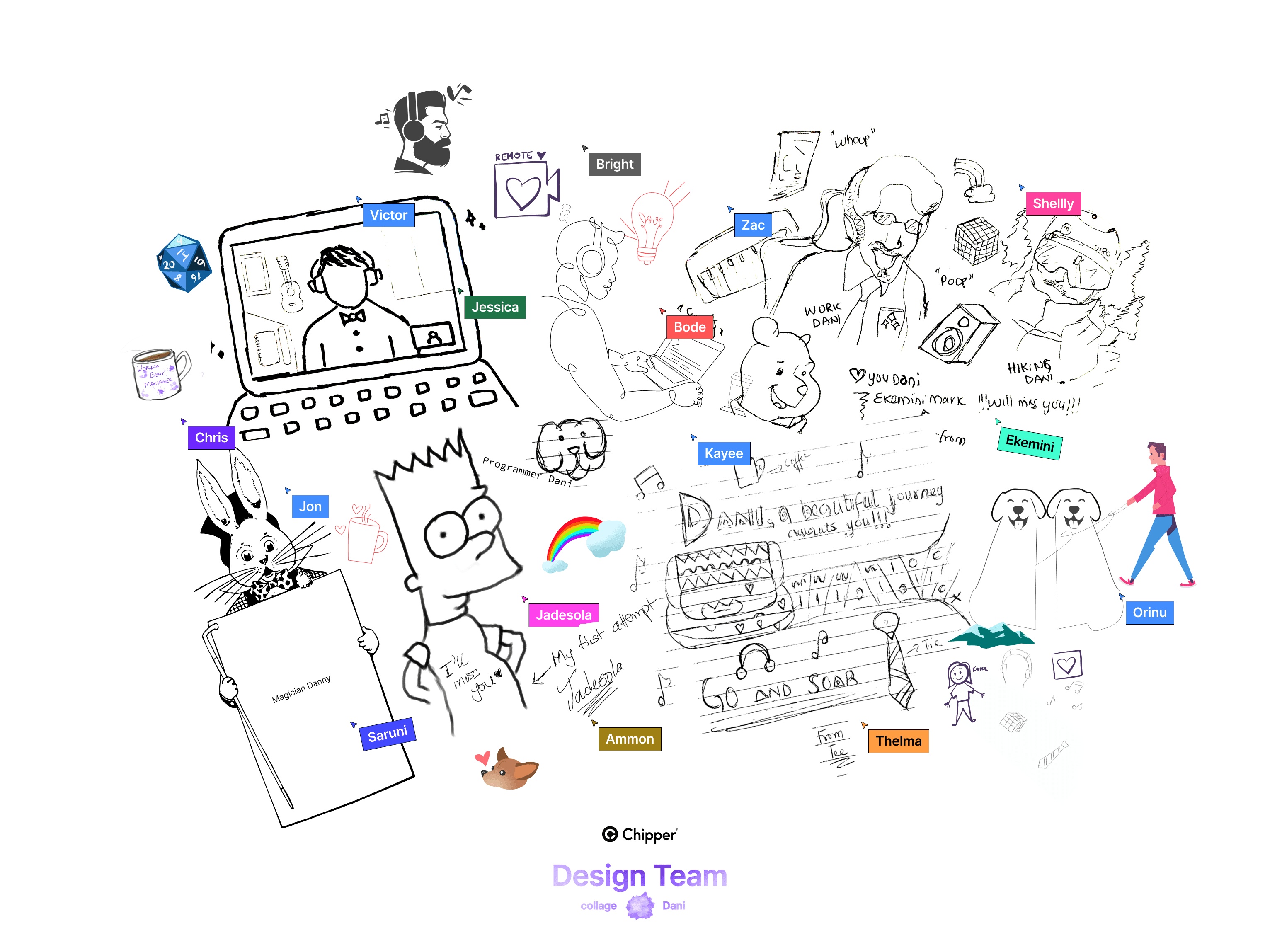 D’s Farewell Doodle